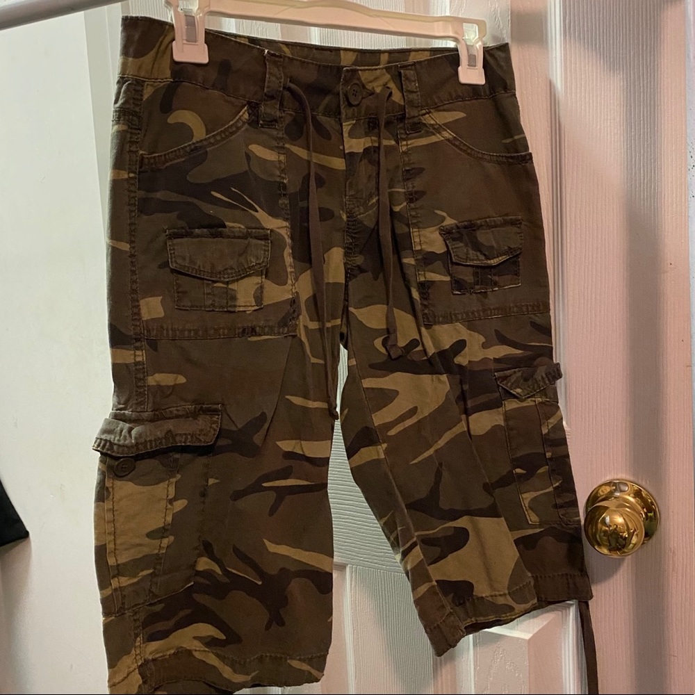 Camo Cargo Shorts